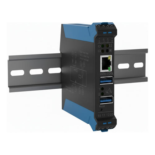 SEH Geräteserver – 1GbE, USB 3.0, Schienenmontage