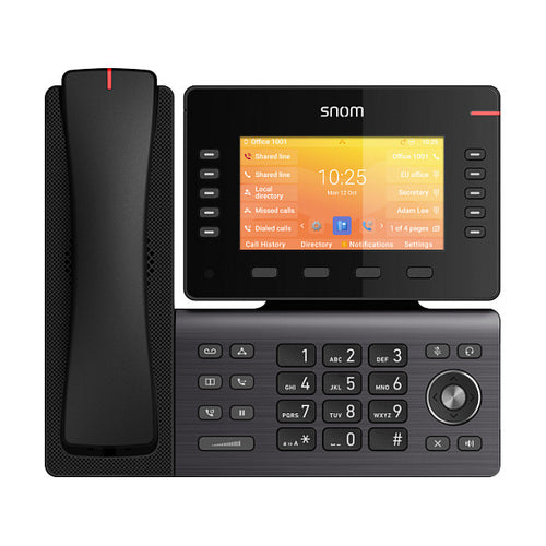 Snom IP-Telefon – WLAN, Anrufbeantworter