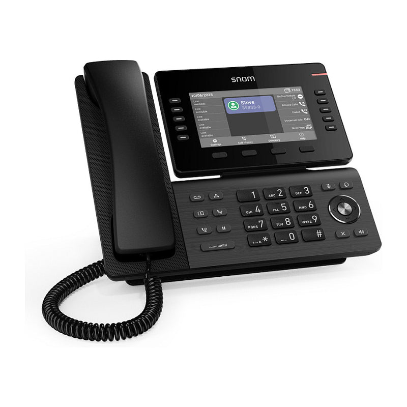 Snom Tischtelefon – Ideal für Büros, einfache Bedienung