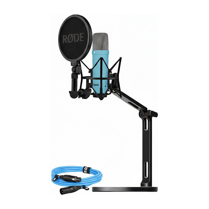 RODE Mikrofon-Set – NT1, XLR-Kabel, Studio Arm