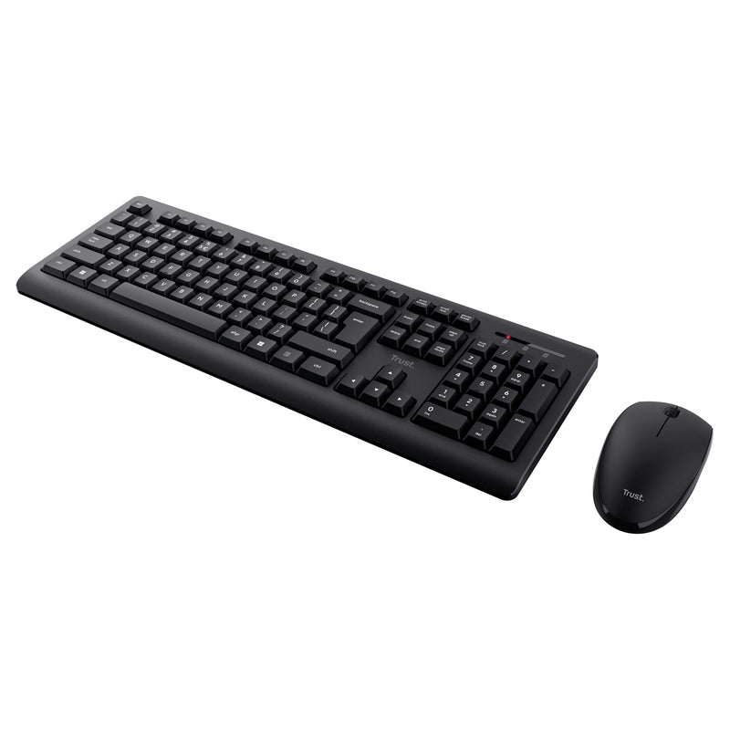 TRUST Primo Wireless Desktop-Set – Kabellose Tastatur und Maus