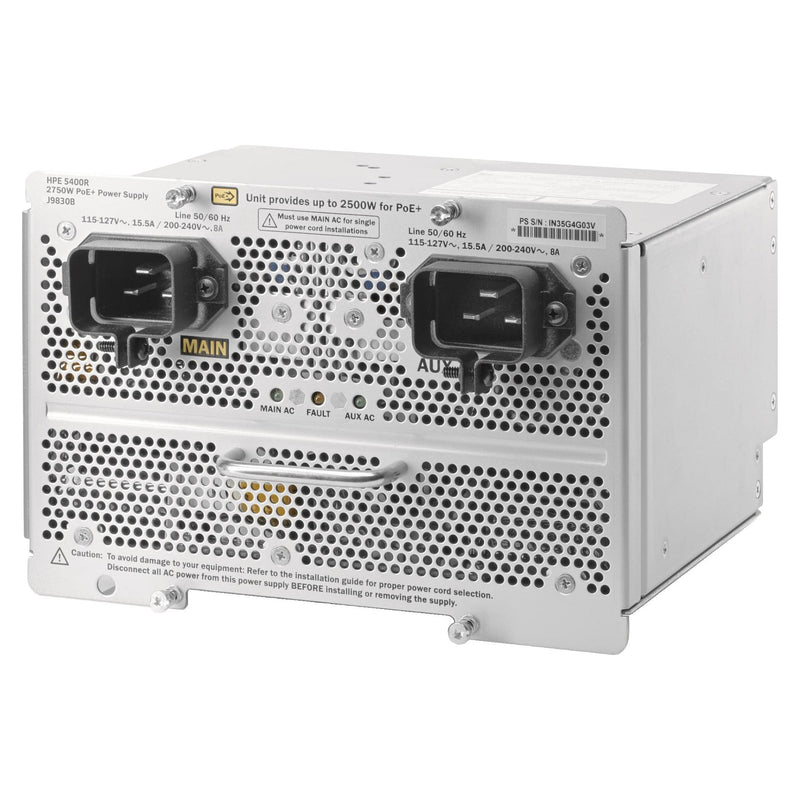 HP Enterprise Netzteil – 2750W für Aruba Switches