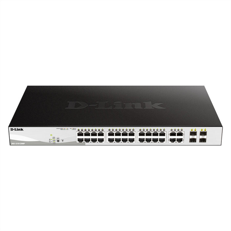 D-Link 28-Port Gigabit Switch – PoE+ für einfache Netzwerke