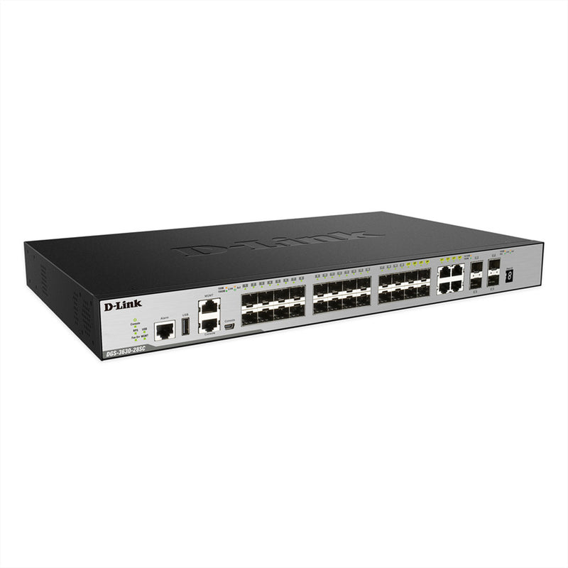 D-Link 28-Port Netzwerk-Switch – Flexibel und leistungsstark