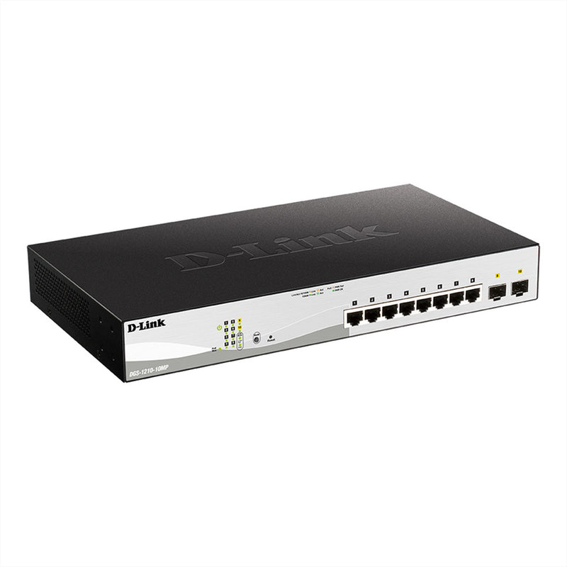 D-Link 10-Port Switch – PoE+, Gigabit für schnelles Netzwerk