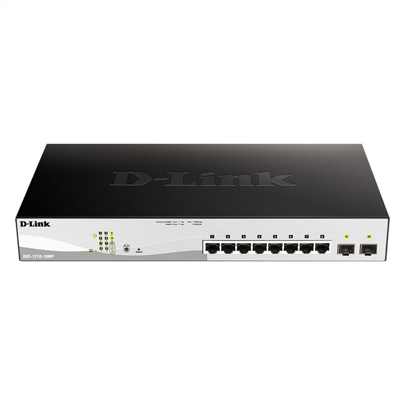 D-Link 10-Port Switch – PoE+, Gigabit für schnelles Netzwerk