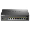 D-Link Netzwerk-Switch – 10 Anschlüsse, PoE++ Unterstützung