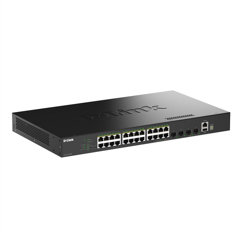 D-Link 28-Port Smart Switch – PoE+ für effizientes Netzwerk