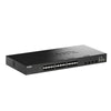 D-Link 28-Port Netzwerk-Switch – Gigabit Ethernet, stapelbar