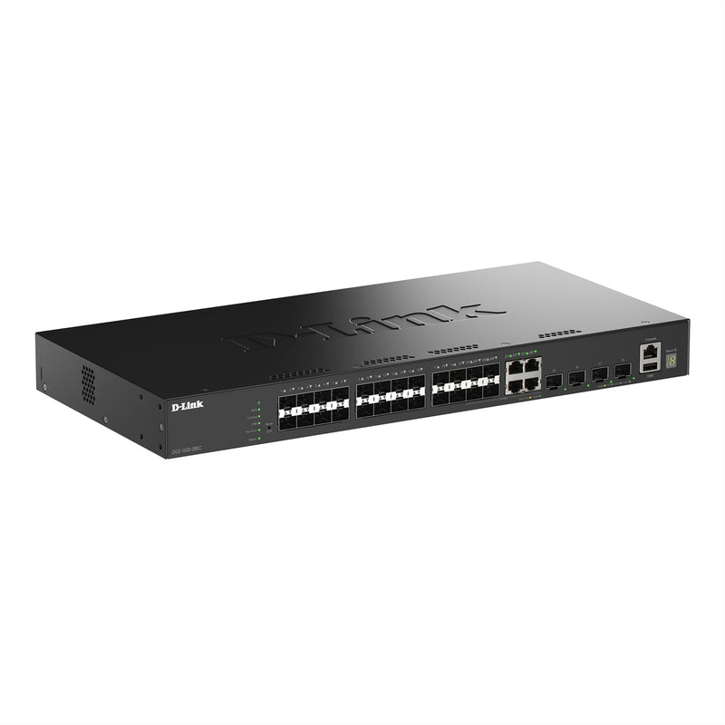 D-Link Netzwerkswitch – 28 Ports, Gigabit Ethernet