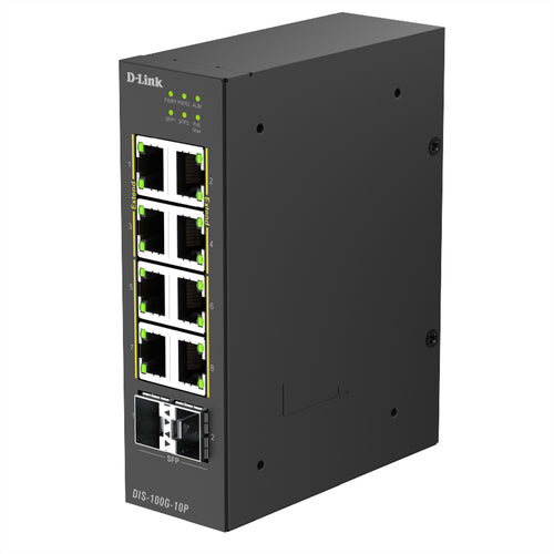 D-Link PoE Netzwerk-Switch – 8 Ports, einfache Installation