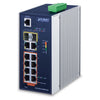 PLANET Industrial Switch – 8 PoE+ Ports, Wandmontage möglich