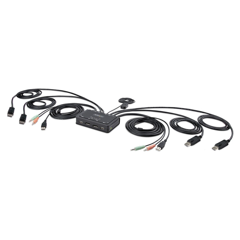 StarTech KVM Switch – 2 Monitore, 4K Unterstützung