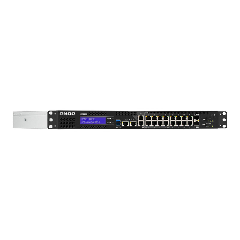 QNAP Smart Edge Switch – 18 Anschlüsse, Rack-montierbar