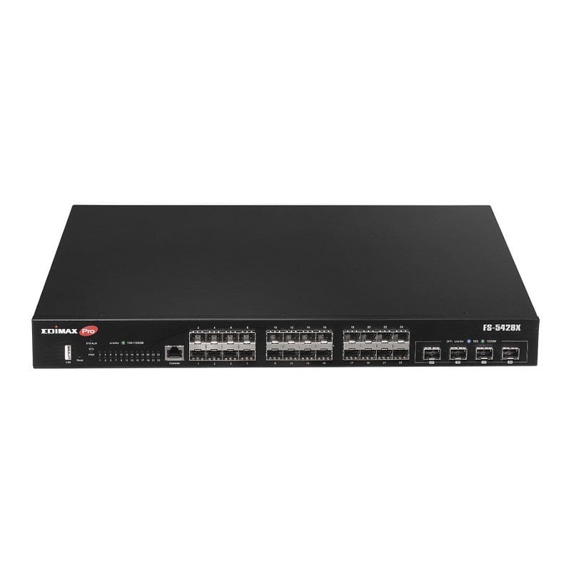 Edimax Netzwerk-Switch – 24 Gigabit + 4 schnelle 10GbE Ports