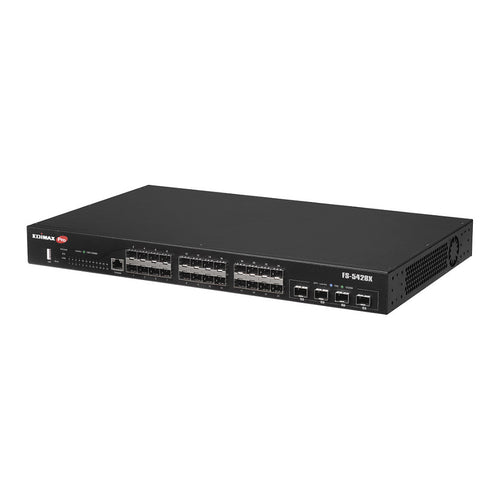 Edimax Netzwerk-Switch – 24 Gigabit + 4 schnelle 10GbE Ports