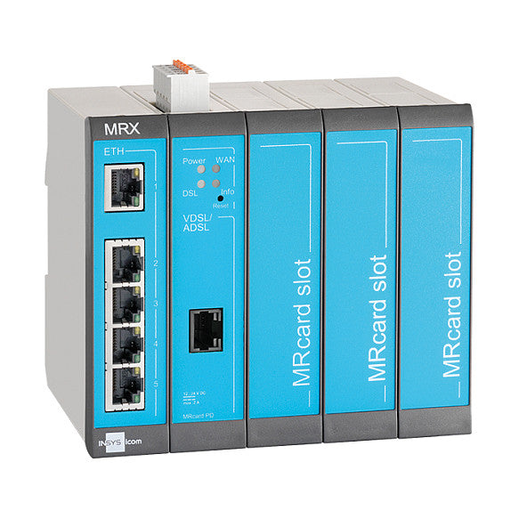 INSYS Router – 5-Port-Switch, montierbar an DIN-Schiene