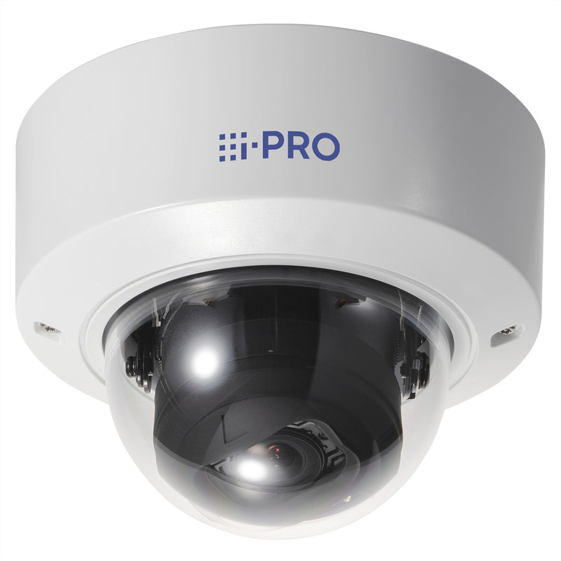 I-PRO Dome-Netzwerkkamera – 2 MP, vandalensicher