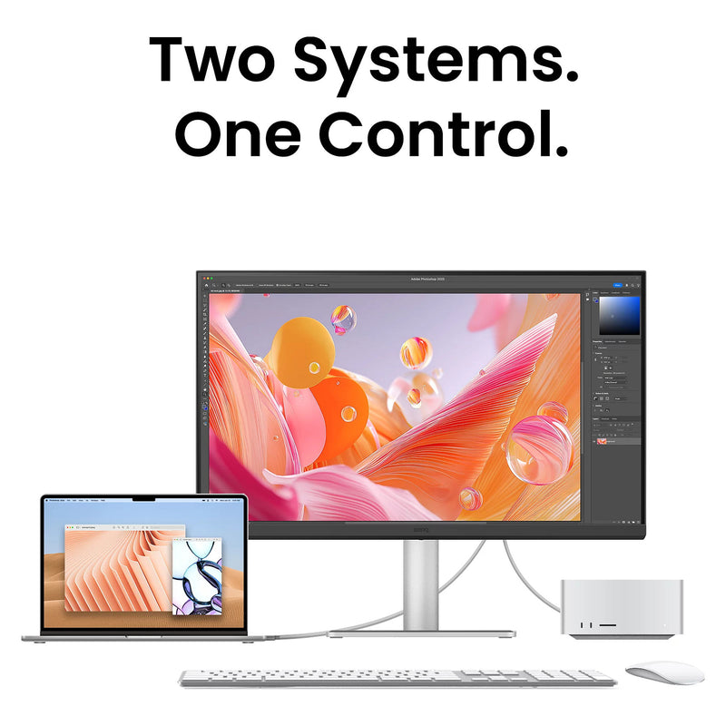 BenQ 27" Monitor – 5K Ultra HD, IPS-Panel