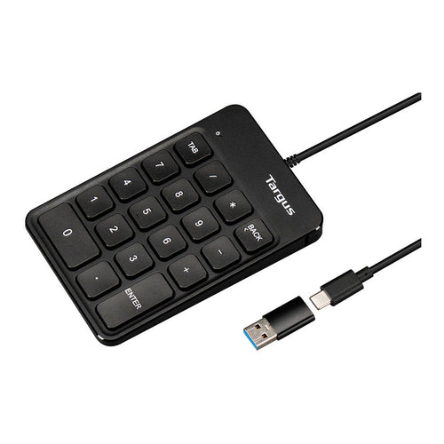 Targus USB-Zahlenblock – Einfaches Tippen, Plug & Play