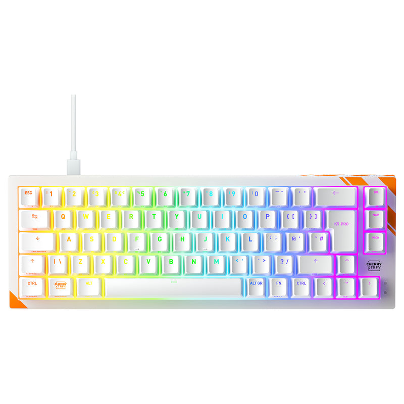 Cherry K5 PRO Tastatur – Mechanische Switches, Kompakt für Gaming