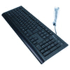 MediaRange Standard-Tastatur – Spritzwassergeschützt, USB-Anschluss
