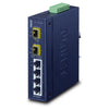 Planet Technology Gigabit Switch – 6 Anschlüsse, für DIN-Schiene