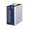Planet Technology Netzwerk-Switch – 12 Ports, für DIN-Schiene