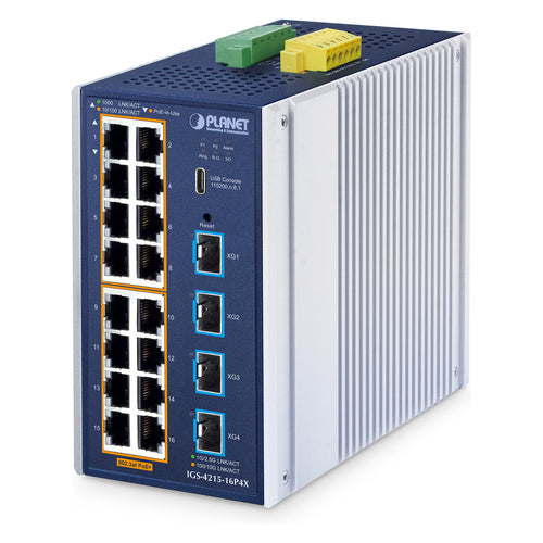 Planet Technology 16-Port Managed Switch – Für zuverlässige Netzwerke