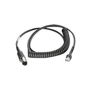 Zebra USB-Scanner-Kabel – 2.7 m, gewickelt für Symbol & Zebra Scanner