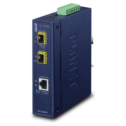 Planet Media-Konverter – 2 Ports, Gigabit Ethernet