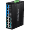 TRENDnet 10-Port Gigabit Switch – PoE++ für Industrie
