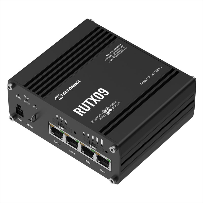 Teltonika Router – Mobiles Internet, 4-Port-Switch
