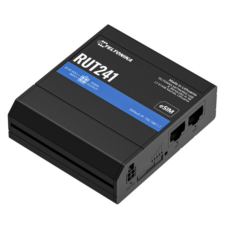 Teltonika Industrie-Router – LTE/4G, WLAN für bis zu 50 Geräte