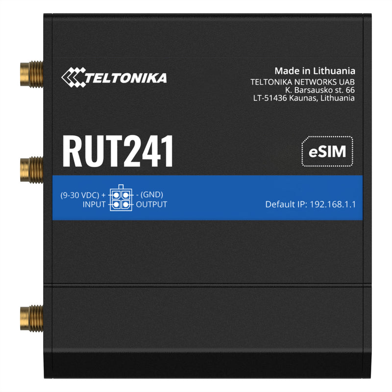 Teltonika Industrie-Router – LTE/4G, WLAN für bis zu 50 Geräte