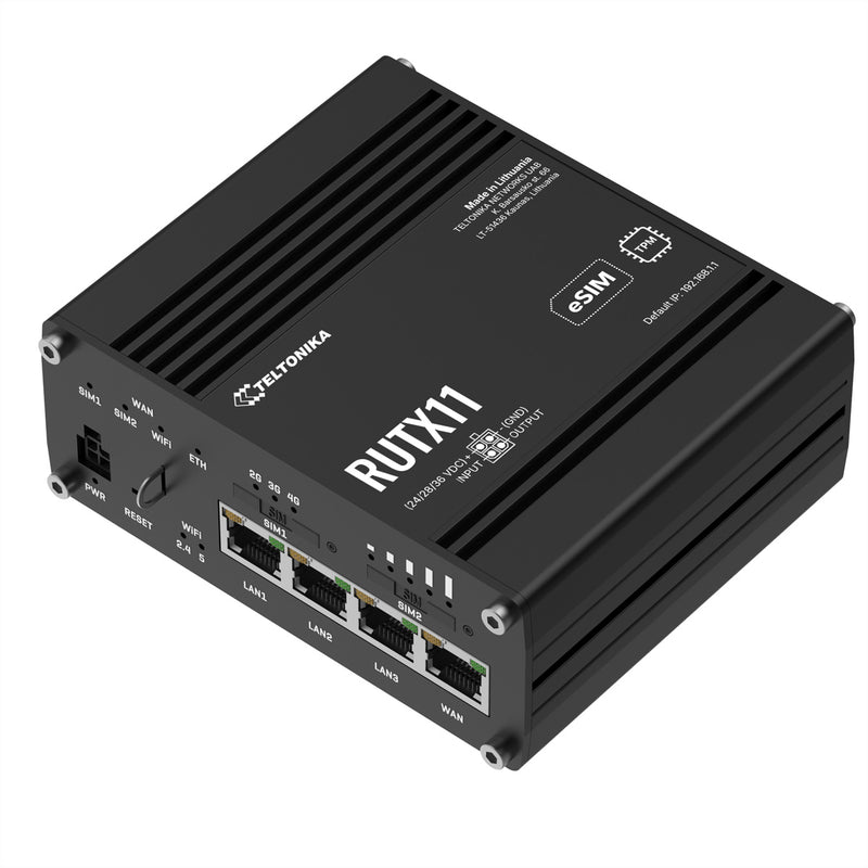 Teltonika LTE-Router – Schnelles Internet, 4x LAN-Anschlüsse