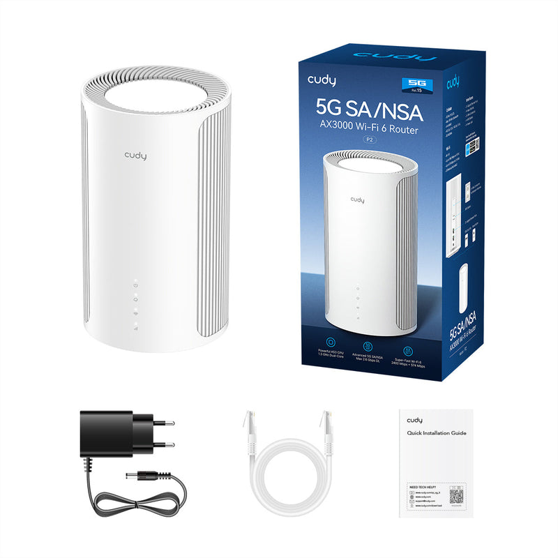 Cudy AX3000 Wi-Fi 6 Router – Schnelles Internet, einfache Einrichtung