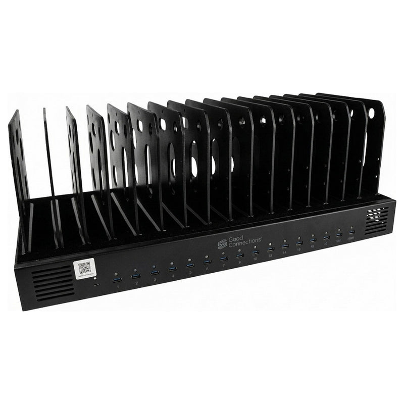 Alcasa USB-Desktop-Ladestation – 16 Ports, schnelles Laden