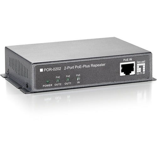 LevelOne 2-Port PoE-Plus Repeater – Erweitert Netzwerkreichweite