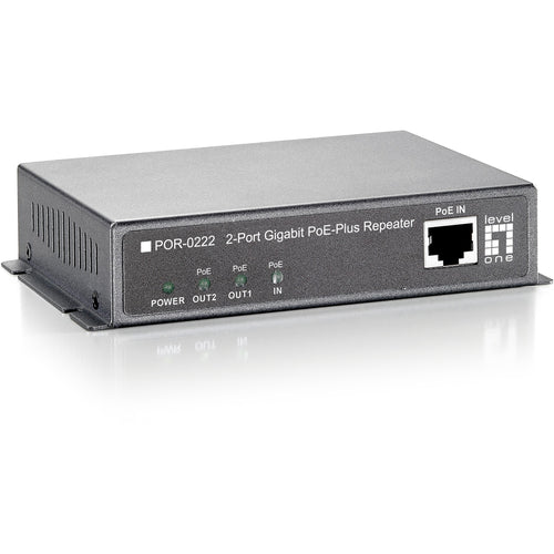 LevelOne 2-Port Gigabit Repeater – Stromversorgung über Netzwerk
