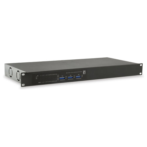 LevelOne Netzwerk-Switch – 24 PoE+ Ports, Rack-montierbar