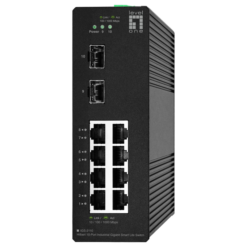 LevelOne Netzwerk-Switch – 10 Anschlüsse für einfaches Netzwerkmanagement
