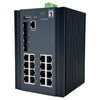 LevelOne Netzwerk-Switch – 16 Gigabit-Ports, einfaches Web-Management