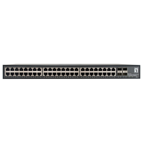 LEVELONE Netzwerk-Switch – 48 Ports, 10 Gb SFP+
