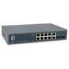 LEVELONE Netzwerk-Switch – 8 PoE+ Anschlüsse, Rack-montierbar