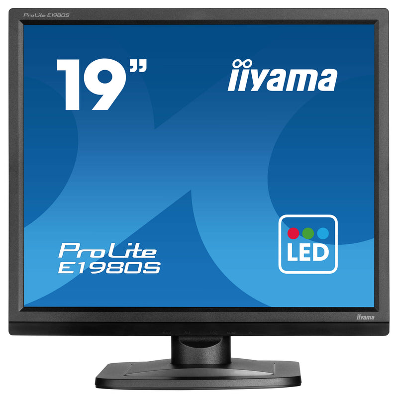 Iiyama 19" LED-Monitor – 1280x1024 Auflösung, Lautsprecher integriert