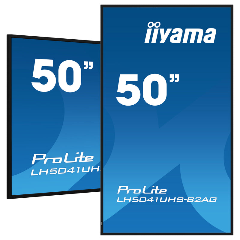 Iiyama 50" Display – 4K UHD für Digital Signage