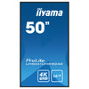 Iiyama 50" Display – 4K UHD für Digital Signage