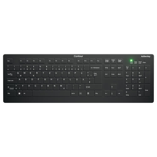 Contour Wireless Tastatur – Medizinisch, Deutsches Layout
