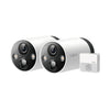 TP-LINK Sicherheitskamera-Set – Kabellos, Tag&Nacht-Funktion